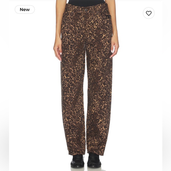 Levi's Denim - Levi’s Baggy Dad Jeans in Cat Eyes Leopard
